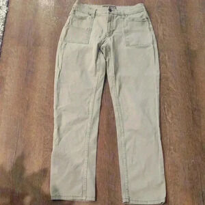 Bit & Bridle khaki stretch pants women's 10